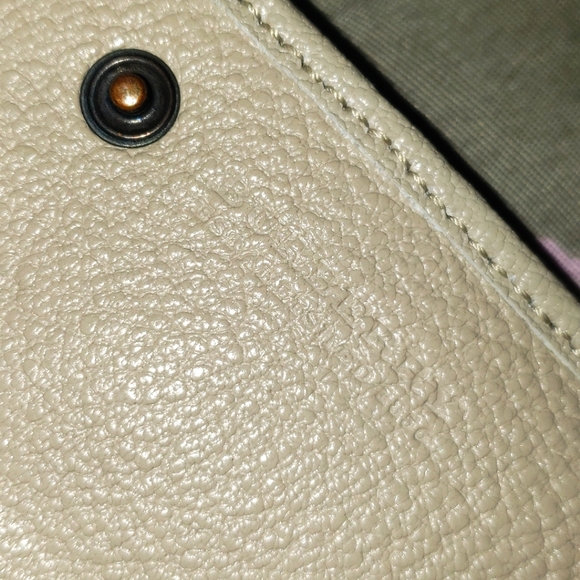 AUTHENTIC BURBERRY Soft pebble grain leather full size Nova Check  Wallet - Picture 11 of 11